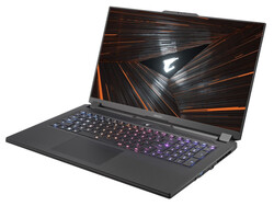 De Aorus 17 XE4-73DE514SH, geleverd door Gigabyte Duitsland.