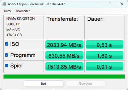 Benchmark kopiëren