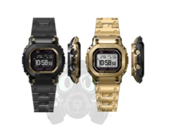 Van links naar rechts: Casio G-Shock GMW-BZ5000GD-1 en GMW-BZ5000GD-9. (Afbeeldingsbron: @geesgshock op Instagram)