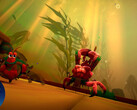 In-game screenshot van Another Crab's Treasure die de omgevingen en gameplay laat zien. (Afbeelding bron: Steam - Bewerkt)
