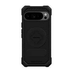 De op handen zijnde "Google Pixel 10 Pro XL Rugged Case". (Bron: Rokform)