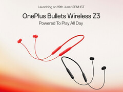 De OnePlus Bullets Wireless Z3 (foto) wordt gelanceerd als opvolger van de OnePlus Bullets Wireless Z2 uit 2022. (Afbeeldingsbron: OnePlus)