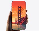 Een render uit 2023 met een iPhone zonder rand die eruitziet als een glazen plaat. (Afbeeldingsbron: Ice Universe op X)