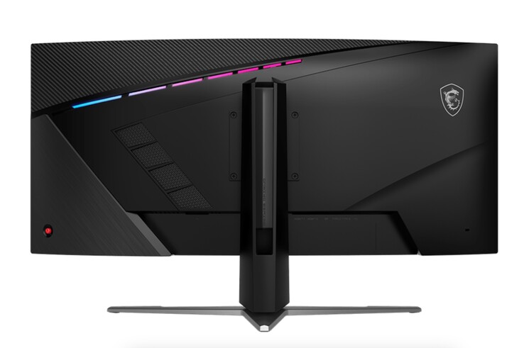 De MSI MPG 346CQRF X24 heeft verschillende poorten, waaronder HDMI 2.1 en DP 1.4a. (Afbeeldingsbron: MSI)
