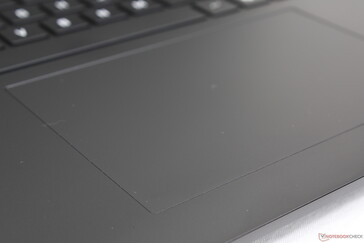 Groot clickpad met ondiepe travel