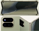 Vermeende officiële renders van de Pixel 11 Pro Fold.