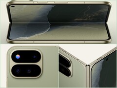Vermeende officiële renders van de Pixel 11 Pro Fold.