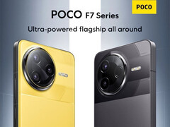 De Poco F7 Pro en Poco F7 Ultra krijgen later dit seizoen mogelijk gezelschap van een derde smartphone uit de Poco F7-serie. (Afbeeldingsbron: Xiaomi - bewerkt)