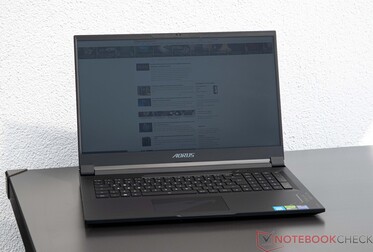 Aorus 17X AZF in de schaduw