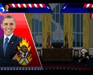 In „Electoral Carnage“ nemen beroemde Amerikaanse presidenten het tegen elkaar op in satirische 2D-gevechten.