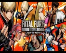 Officieel promotiemateriaal van Fatal Fury: City of the Wolves.