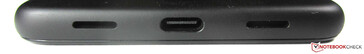Bodem: luidspreker, USB-C-poort, microfoon