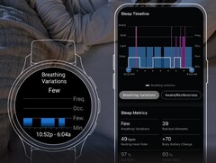 Garmin bètaversie 24.04 pakt problemen aan met het nieuwe hulpmiddel voor ademhalingsvariaties (afgebeeld) voor sommige Forerunner smartwatches. (Afbeeldingsbron: Garmin)