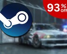 Need for Speed Unbound is tot 20 maart 93% afgeprijsd op Steam en kost ongeveer $5. (Afbeelding bron: Steam)