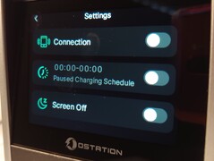 Weinig opties. (Afbeeldingsbron: Notebookcheck)