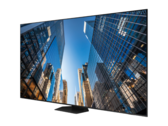 Het Samsung 98" QEC beeldscherm is ontworpen voor zakelijk gebruik. (Afbeeldingsbron: Samsung)