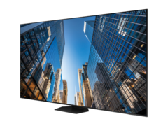 Het Samsung 98&quot; QEC beeldscherm is ontworpen voor zakelijk gebruik. (Afbeeldingsbron: Samsung)