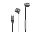 De RedMagic draadoortelefoon met een USB-C-aansluiting.