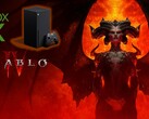 Een Xbox Series X met Diablo IV-thema is naar verluidt in de maak (afbeelding via @bilibili_kun op Twitter)