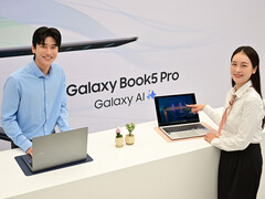 De Galaxy Book5 Pro is de tweede telg in de Galaxy Book5-serie. (Afbeeldingsbron: Samsung)