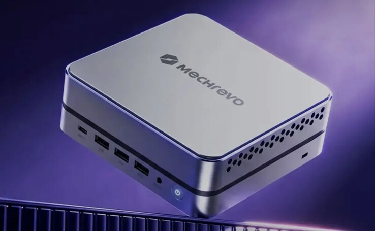 De Mechrevo iMini P700 Mini PC heeft een compacte behuizing die slechts 5,35 cm of 2 inch dik is.