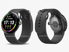 Tot nu toe zijn er alleen CAD-gebaseerde renders van de Pixel Watch 4 opgedoken. (Afbeeldingsbron: Android Headlines &amp;amp; OnLeaks)