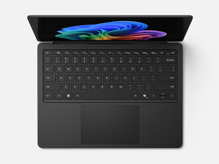 Een blik op de nieuwe Surface Laptop 8 13.8 met de snelkoppeling naar het privacyscherm.