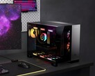 Corsair Vengeance a5100 voorgebouwde gaming-pc op bureau (Afbeelding bron: Corsair met bewerkingen)