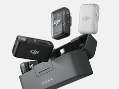 De DJI Mic 3 zou de derde microfoonuitgave van het bedrijf in twee jaar kunnen zijn, Mic 2 afgebeeld. (Afbeeldingsbron: DJI)