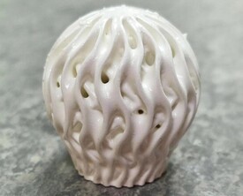 Uiterst complex koellichaam mogelijk met Alumina 4N (Afbeelding Bron: Formlabs)