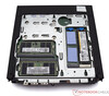 Lenovo ThinkStation P3 Tiny met open onderkant