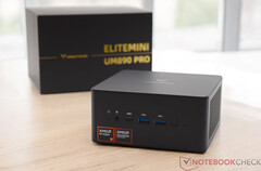 Minisforum EliteMini UM890 Pro met AMD Ryzen 9 8945HS. (Afbeeldingsbron: Notebookcheck)