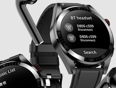 De Vwar Stratos 2 Pro smartwatch heeft Bluetooth functies voor bellen en muziek afspelen. (Afbeelding bron: Vwar)