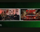 Een screengrab van Xbox podcast met de cover van Gears of War en het PS5-logo