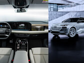 Audi plaagde onlangs zowel het exterieur als het interieur van de aankomende Q6 e-tron. (Afbeelding bron: Audi - bewerkt)