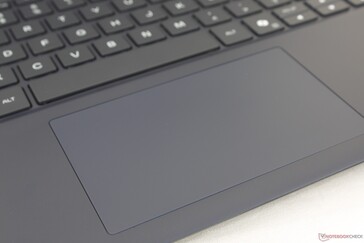 Clickpad is klein met sponzige feedback bij indrukken