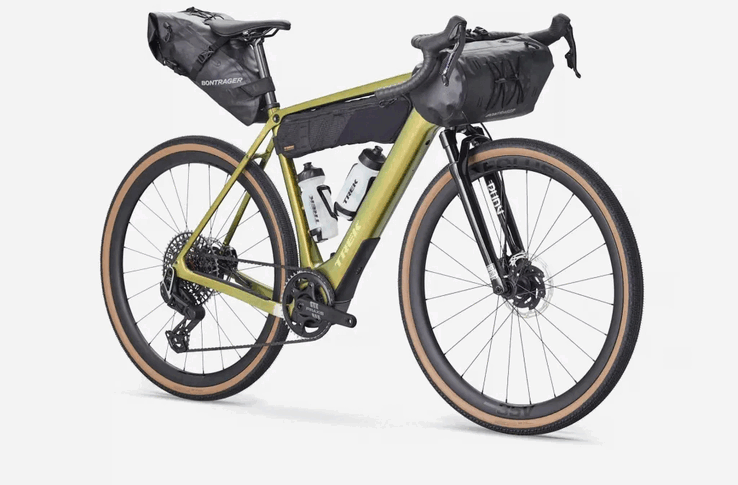 De Trek Checkpoint+ gravel e-bike is verkrijgbaar in de SL 5, SL 6 AXS en SL 7 AXS varianten (Afbeelding bron: Trek)