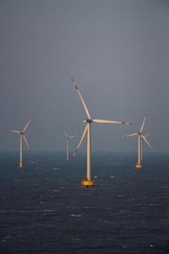 Offshore windmolenpark. Referentieafbeelding. (Afbeeldingsbron: Pexels)
