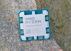 Testen van de AMD Ryzen 9 7950X3D. Test unit geleverd door AMD Duitsland