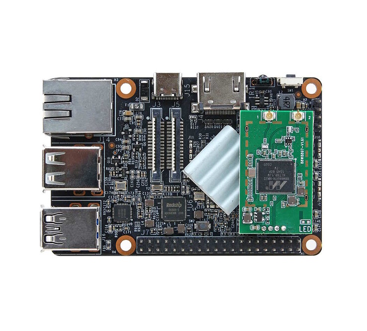 Een typische GPIO-pin header is aan boord (Afbeeldingsbron: Avalue)