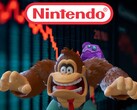 Donkey Kong getoond voor vallende Nintendo-aanduiding (bron: Nintendo of America met bewerkingen)