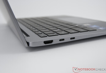 GeekBook X14 Pro - Aansluitingen aan de linkerkant