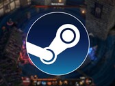 Een afbeelding met het Steam-logo en de game Heretical, nu met 65% korting.