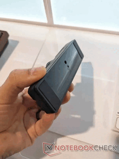 Keychron Trackball zwarte onderkant. (Afbeelding bron: Notebookcheck/Stephen Pereyra)