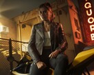 Lucia uit GTA 6, afgebeeld naast een motorfiets