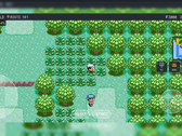 PokeDaisy speelt een Pokémon-game met extra schermoverlays