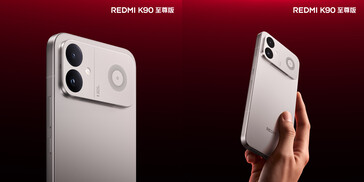 Ontwerp van de achterzijde van de Redmi K90 Ultra