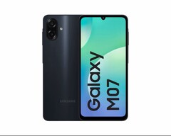 De Samsung Galaxy M07 heeft een MediaTek Helio G99 SoC (Afbeeldingsbron: Samsung)