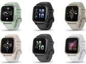 De Garmin Venu Sq 2 serie moet binnenkort officieel op de markt komen. (Afbeelding bron: Garmin via Fitness Tracker Test)