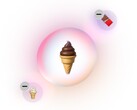 Genmoji-voorbeeld.
